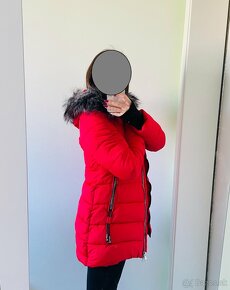 Červená zimná bunda - 2