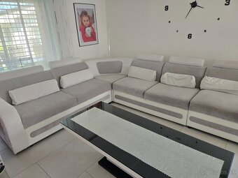 Velka sedacia súprava 290x350 rozkladacia - 2