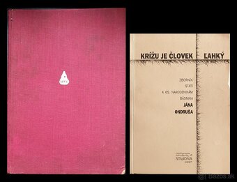 Knihy: Slovenska & ceska poezia, literarna veda - 2