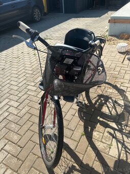 Bicykel + detská sedačka prilba k tomu - 2