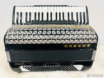 Predám akordeón Hohner Atlantic 120 bas De Luxe Výborný zvuk - 2