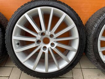 TURINI silber skoda Octavia 5x112 7,5x18 ET51 VW 225 40 - 2
