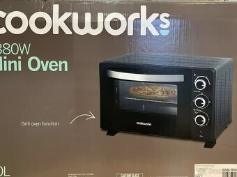 Firemná RÚRA S grilom 20L 1380W COOKworks - 2