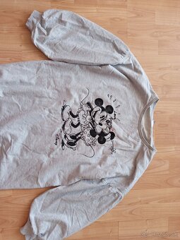 Sivá mikina Disney Minnie - Veľkosť L - 2