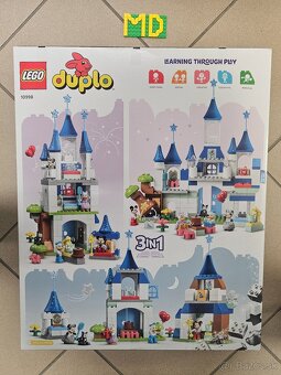 LEGO  Duplo10998 Kúzelný hrad 3 v 1 - Disney - 2