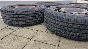 letné pneu plus disky 205/55 R16 H skoda octavia - 2
