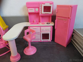 Kuchynka do barbie domu - 2