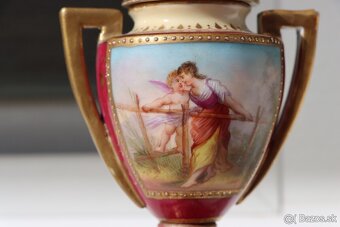 Starožitná porcelánová amfora Alt Wien - 2