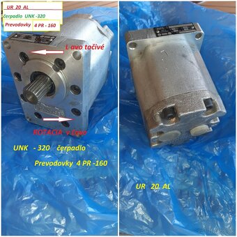 Hydraulicke cerpadla a Hydromotory - 2