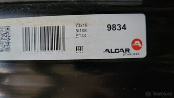 Plechové disky 16ky 5x108 - 2