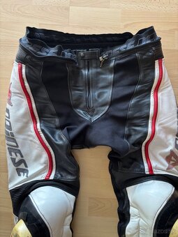 Kožené moto nohavice Dainese 54 - 2