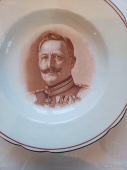 Porcelánové talíře - Wilhelm II., Rakusko Uhorsko - 2