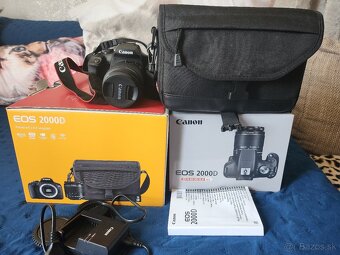 Zrkadlovka Canon 2000d - 2