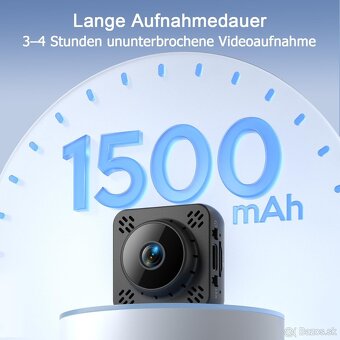 Mini HD kamera s magnetom, detekciou pohybu a nočným videním - 2