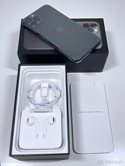 iPhone 11 Pro Midnight Green BATERIE 100% TOP - 2