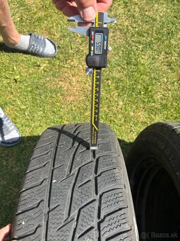 Predám zimné obutie s diskami s TPMS - 2