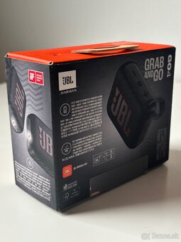 Jbl Go 4 čiernej farby - 2