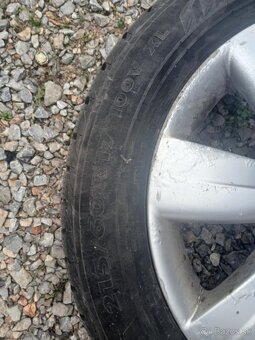 Predám disky 5x112 R17 aj s pneu na zimu - 2