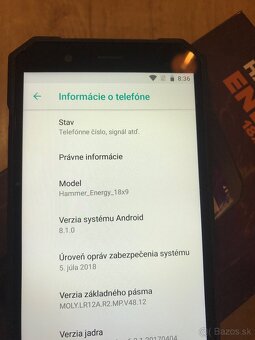 Myphone hammer energie 18x9 ako novy - 2