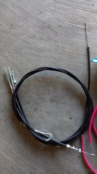 Bowdenove lanká, cievkový kábel a duša 3.25-19 na ČZ 175/470 - 2