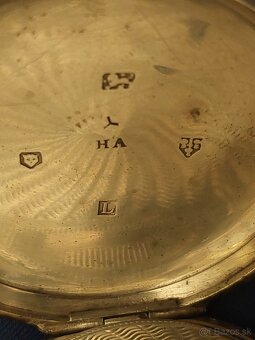 Masivne vreckove hodinky 19.storocie - 2