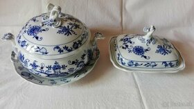 Cibulák 4 druhy polievková / ragú misa s podnosom - 2