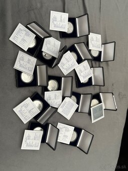 2/1oz strieborne mince - 2