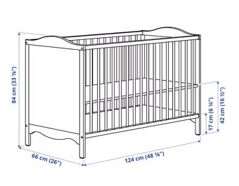 Postieľka Ikea SMÅGÖRA - 2