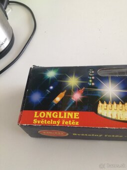 Svetelná reťaz modrá 18m znížená cena - 2