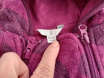 Dievcensky prechodny flisovy overal 56 - 2