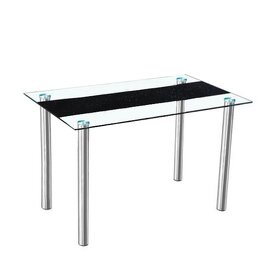 Predám jedálenský stôl - sklenený - 2
