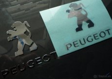 PEUGEOT LOGO nalepka Metal Edition - 2