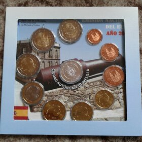 Euromince sada Španielsko 2012 Melilla - 2