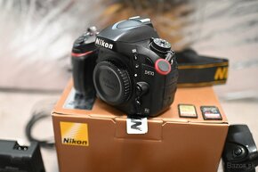 Nikon D610 + batérie+grip+SD karty-wifi - 2