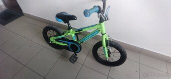 Predám bicykel leader Fox santo junior (zelený) 14" kolesa+ - 2