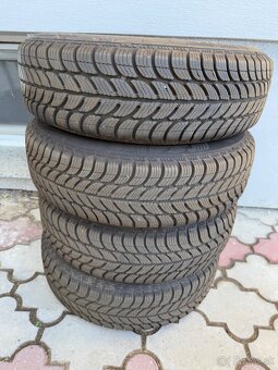 Predám 4 kusi pneumatík rozmer 165/70 R 14 zimné - 2