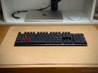 HyperX Alloy FPS Cherry MX Red + custom PBT keycaps - 2