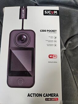 SJCAM C300 Pocket – NOVÉ, len odbalené - 2
