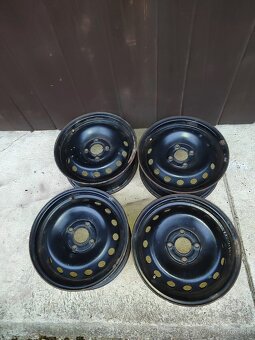 4x100 R14 plechové disky - 2