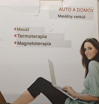 🌀 Predám masážny vankúš CAR & HOME – model 828 🌀 - 2