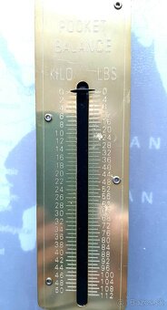 Závesná váha retro - 2