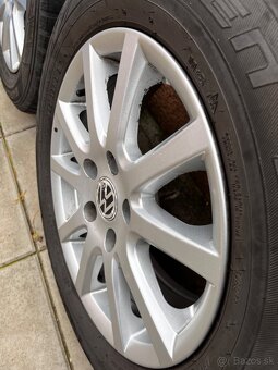 Originál VW 5x112 pneu Falken zimné 195/65 r15 - 2