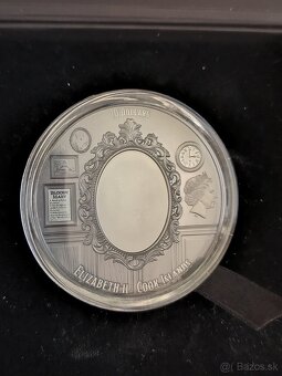 Strieborné mince10 Dollar Hotel Stanley Black PROOF - 2