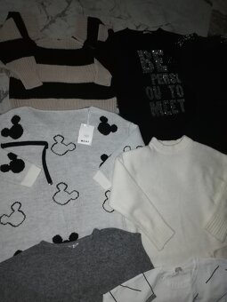 Dámske svetre, mikiny, tričká veľkosť L - 2