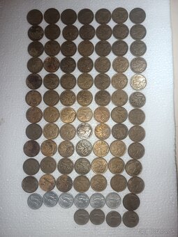 Predám mince ČSR 1kc - 2