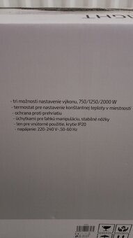 Elektrický ohrievač - 2