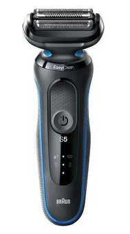 Predám holiaci strojček Braun 5 - EASY CLEAN modrý - 2