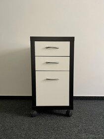 IKEA - Čierno-biely šuflíkový kontainer (1ks) - 2