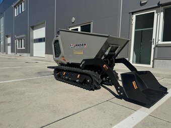 Benzínový minidumper JANSEN RD-700S s lyžicou - 2