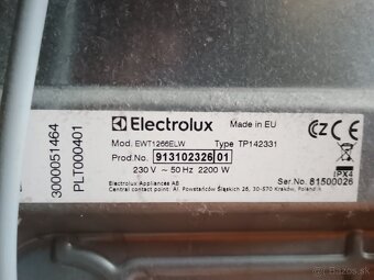 Predám práčku Electrolux na náhradné diely - 2